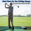 Fraser Fitness Adjustable Golf Tee, Golf Mat Tees for Driving