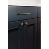 Goo-Ki Antique Brass Cabinet Pulls with 5''(128mm) Hole Centers, Retro