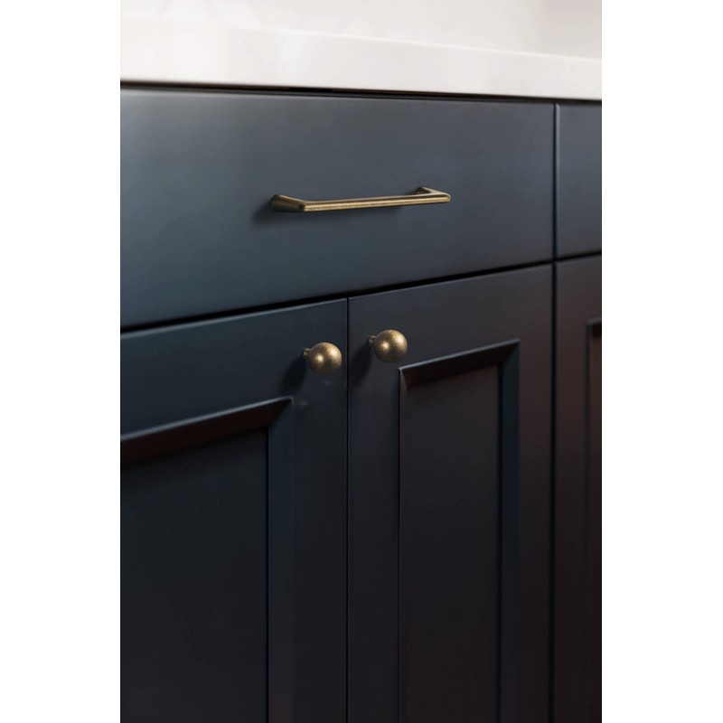Goo-Ki Antique Brass Cabinet Pulls with 5''(128mm) Hole Centers, Retro