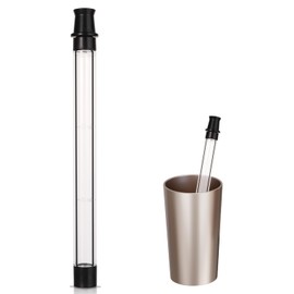 Shot Straw, Shot Holder & Straw Reusable Drinking Straws Graduated Cocktail Straw for The Beach Pool & Parties Works with All Bottles & Glasses