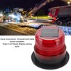 Solar Beacon Light Caution Light 8 LED Dusk to Dawn