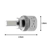 TONE Short Hexagon Socket 2H-04S Insertion Angle 0.25 inch (6.35