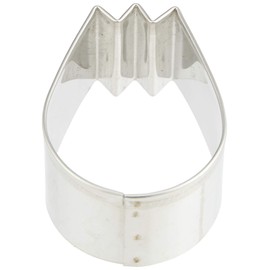 タイガークラウン(Tiger Crown) クッキー型 シルバー 34×43×21mm 18-8抜型 チューリップ 18-8ステンレス 花 1376