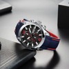 MEGIR 2063 Multifunctional Luminous Chronograph 3ATM Waterproof Men's Sports Watch