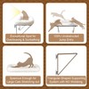 Zakkart Cat Window Perch - 100% Metal Supported from Below