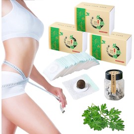 100% Pure 90pcs Mugwort Navel Sticker,Wormwood Belly Patch.Traditional Ancient Healthy