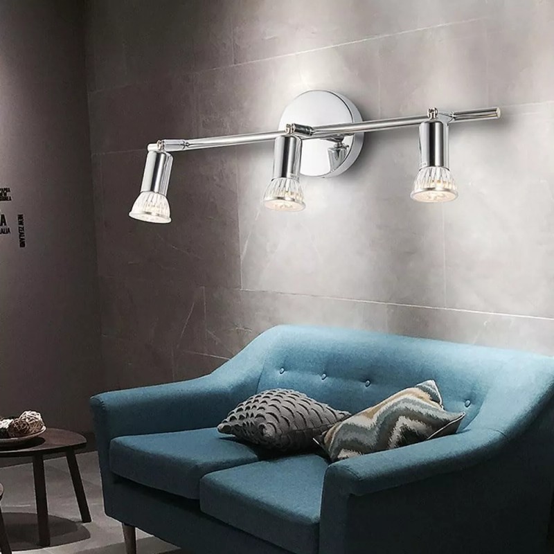 Nuoyatiyu Lamparas Colgantes Modernas Iluminación De Riel Kit 3 Luces