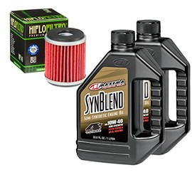 RAD Powersports Oil And Filter Change Kit For Yamaha 2004 YFZ450 Synthetic Blend 10W-40