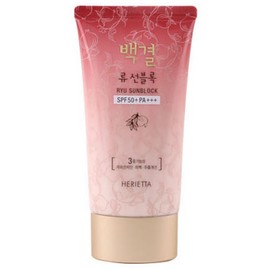 Non-sticky, soft sunscreen that doubles as a makeup base 80g / 끈적임없이 보송하게 메이크업베이스 겸용 선크림 80g