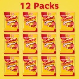 STARBURST Gummies Original Gummy Candy, 5 oz Bag (Pack of 12)