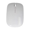 Wireless Mouse Rechargeable DualMode 2.4G Ergonomic Mute Optical Computer Accessories(White