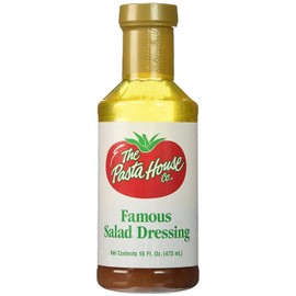 The Pasta House Co. Famous Salad Dressing, 16 Ounce Bottle (Pack of 2)