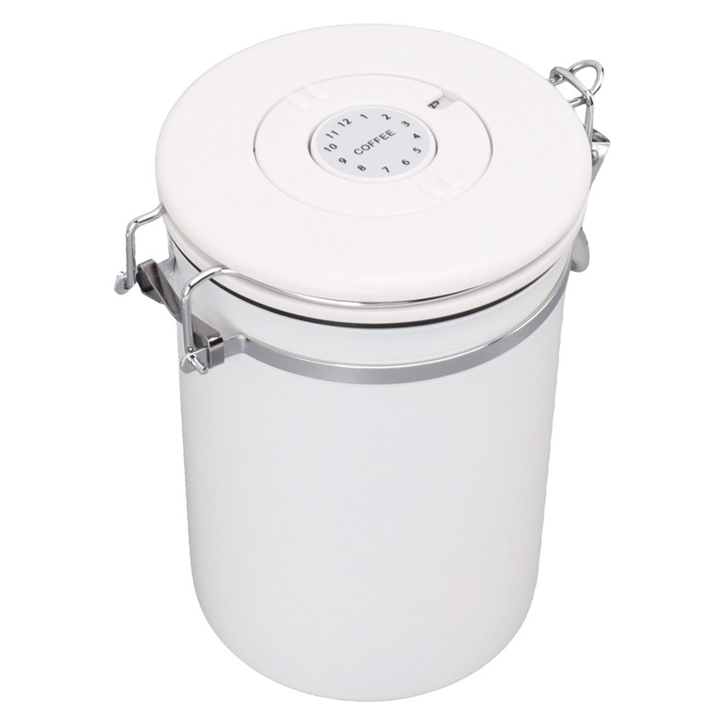 Coffee Canister Stainless Steel Good Sealing Food Airtight Storage Container