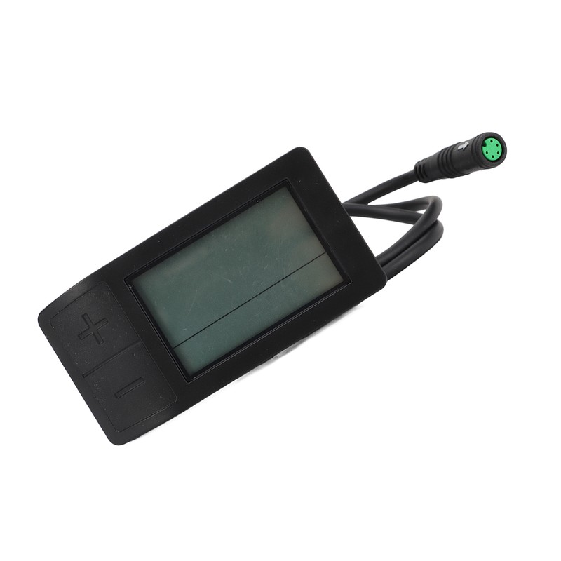 Electric Bike LCD Display Meter Waterproof 5pin Connector Bike Conversion