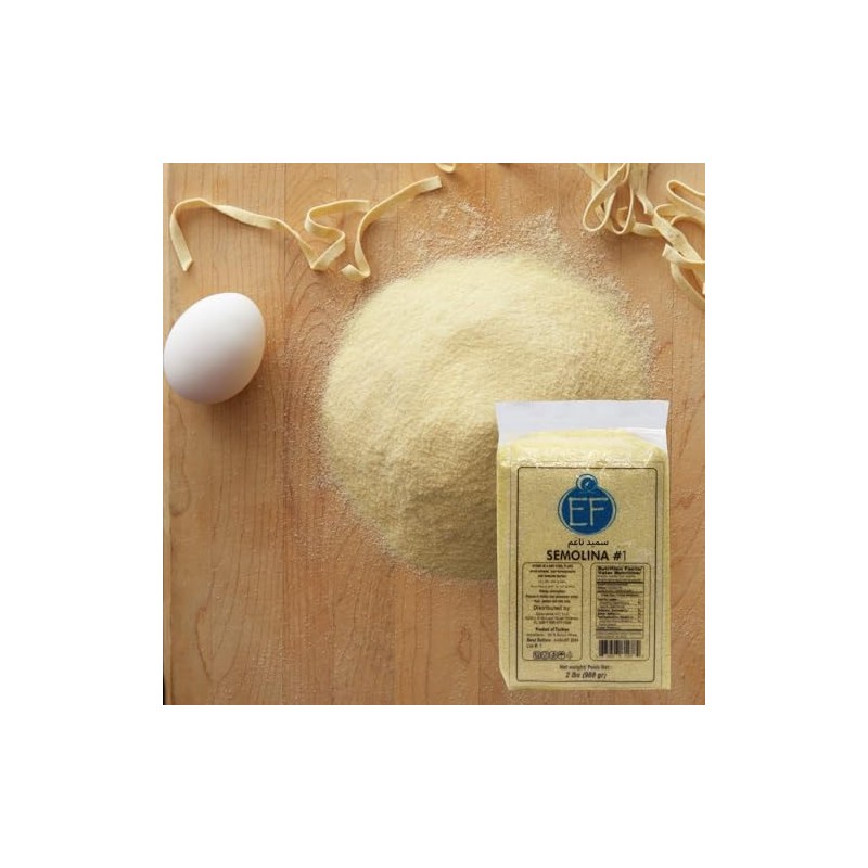 Eastern Feast - Semolina #1, 2 Lb (908g), 100% Durum