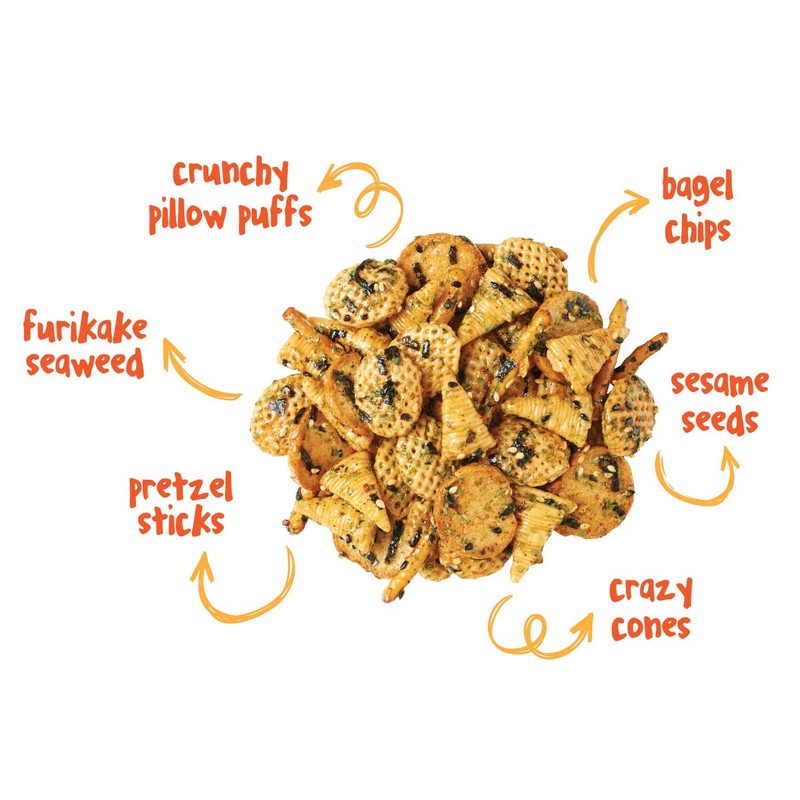 LoloYum Furikake Seaweed Snack Mix (Japanese Seven Spice, 6oz)