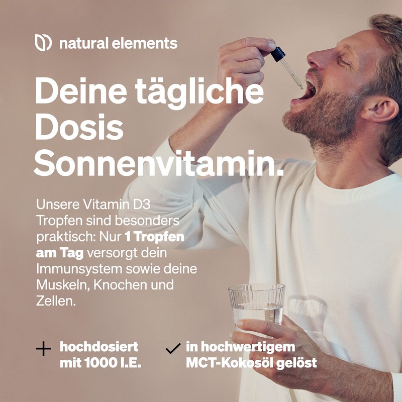 Vitamin D3 - Laboratory-tested 1000 IU Per Drop, Value for