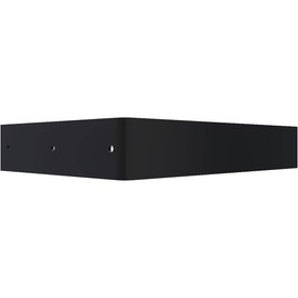 2 1/2"W x 14"D x 10"H Countertop Support Steel Heavy Duty Bracket, Powder Coated Black