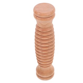Baluue Wooden Foot Roller Massager Stick for Muscle Relief Lymphatic Tool for Legs Waist Thighs Portable Meridian Massage Device for Enhanced Health and Relaxation