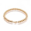 Pulsera Acero Inoxidable 304 Bolas De Acero 19.5 Cms X