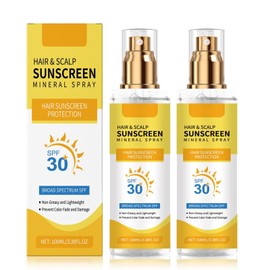 Ultimate Hair & Scalp Sunscreen Spray SPF 30 | Color-Lock UV Shield for Dyed/Highlighted Hair | Weightless Invisible Mist | Reef-Safe & Vegan Formula | Beach-Pool-Daily Essential (2)