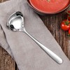 GRÄWE Sauce Spoon, Silver, Stainless Steel, Polished