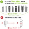Water Bottle Carrier Bag with Strap - Hands-Free Sling for