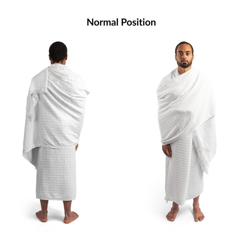 vereeo Premium Men's Ihram Set for Hajj & Umrah -