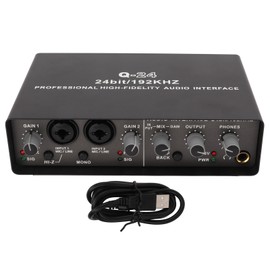 USB Live Sound Card Digital Mixing Live Computer Recording USB External Sound Card for Live Stream for OS X for IOS