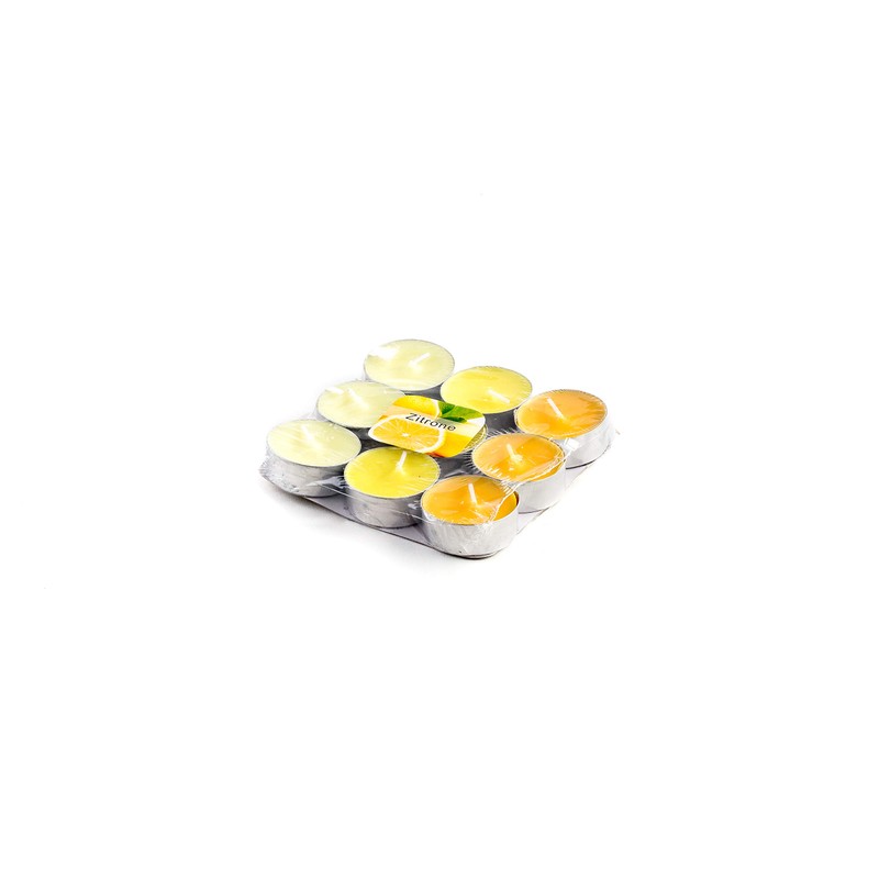 DARO DEKO Scented Tea Lights - Lavender, Lemon, Rose, Apple