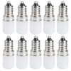 10Pcs 1.5W LED Candle Light Bulb Screw Socket Bulb Lamp