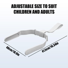 Head Strap for Oculus Quest 2 Headset, Adjustable Replacement Headstrap VR Headset Accessories Parts Compatible with Meta Quest 2