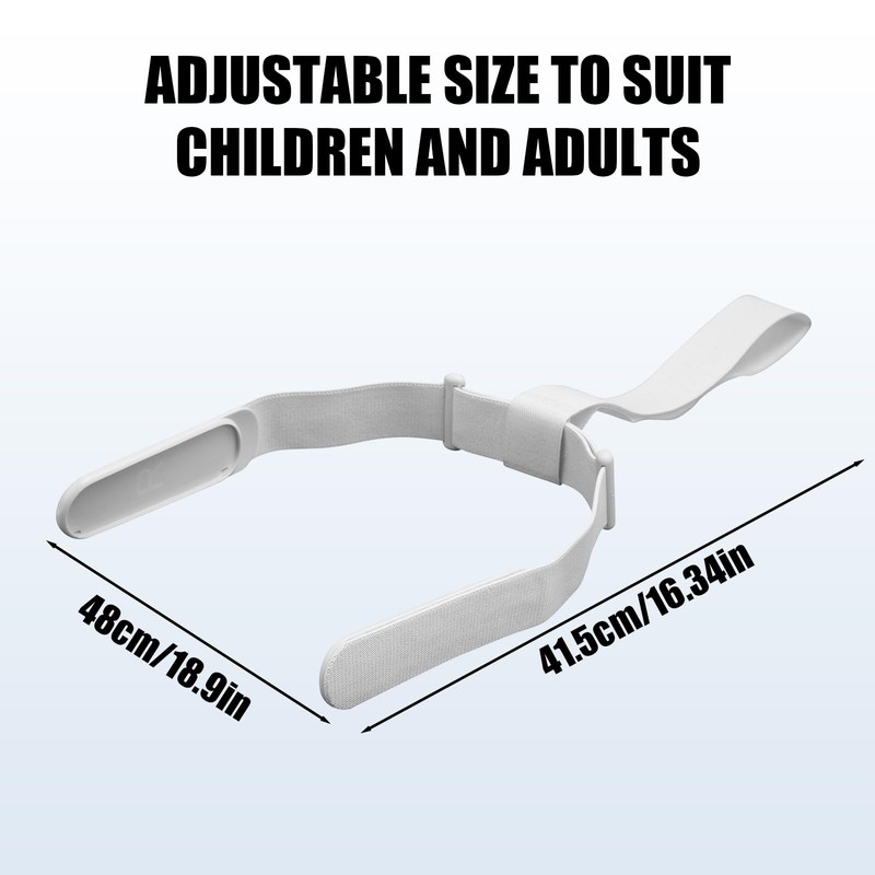 Head Strap for Oculus Quest 2 Headset, Adjustable Replacement Headstrap