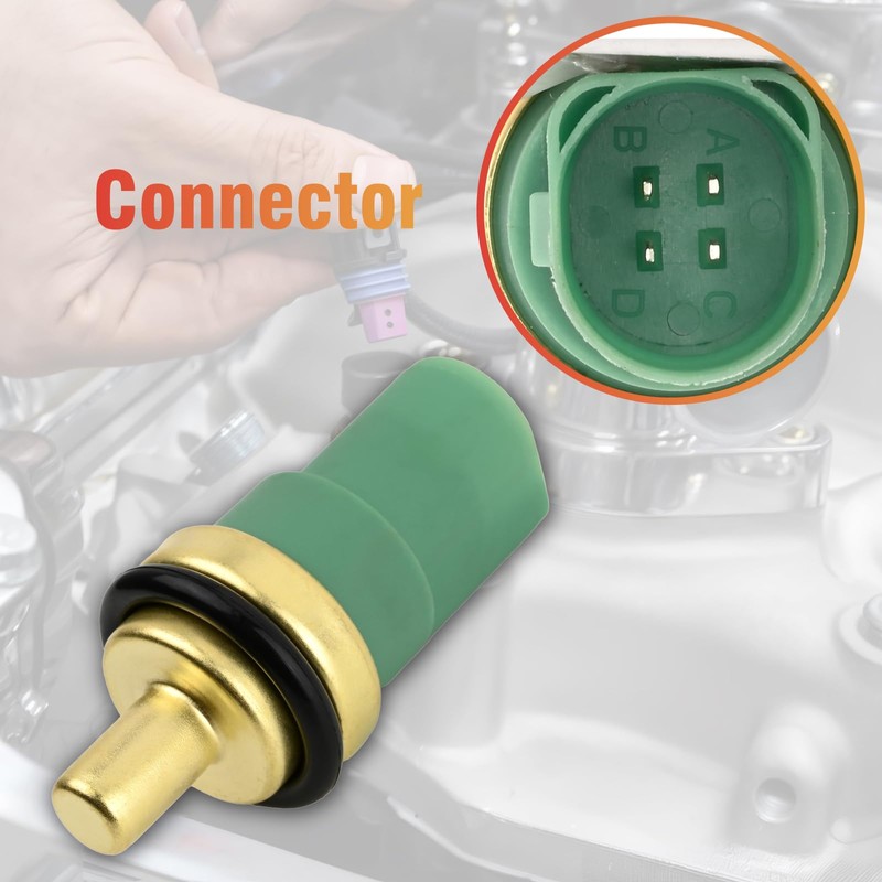 Sianxaido 059919501A Coolant Temperature Sensor Compatible with A4 A6 A8