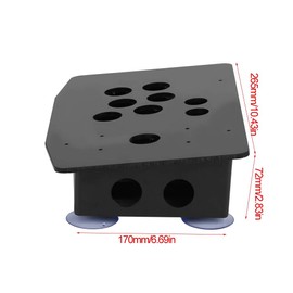 Arcade Panel, Arcade Joystick Acrylic Panel Diy Arcade Set, for Fight Stick Diy DIY Arcade Game Inclined Cases Replacement