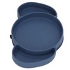 Kids Divided Plates Safe Silicone Foldable Prevent Slipping Toddler Suction