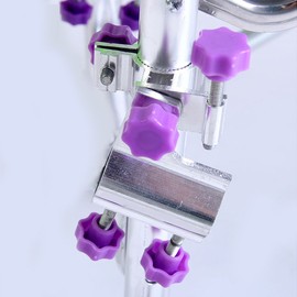 Fishing Rod Rack, Aluminum Alloy Fishing Rod Pole Holder Chair Clamp Bracket Tackle Accessory()