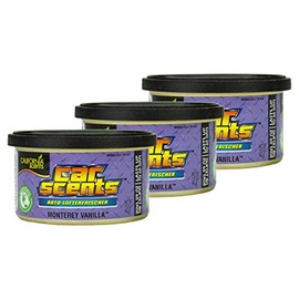 3 x California Car Scents Monterey Vanilla air freshener air freshener car fragrance 7026