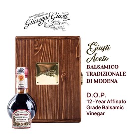 Giuseppe Giusti - Balsamic Vinegar of Modena Traditional 15 years old DOP certified - Aceto Balsamico Tradizionale Extra Vecchio, 100ml - Wooden Box