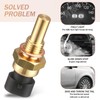 1 Pack Engine Coolant Temperature Sensor, ECT Temp Sensor Replacement