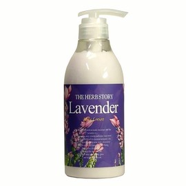 The Herb Story Body Lotion Lavender 500ml Skin Moisturizing Herbal Fragrance Skin Care Massage Moisturizing Cream Cash on Delivery or Pay upon Order / 더허브스토리 바디로션 라벤더 500ml 피부 보습 허브 향 스킨 케어 마사지 수분크림 착불 또는 주문시 결제