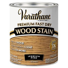 Varathane Premium Fast Dry Wood Stain, Quart, Ipswich Pine