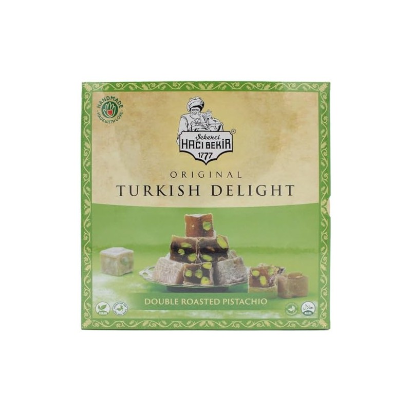 Haci Bekir Turkish Delight (Double Roasted Pistachio)