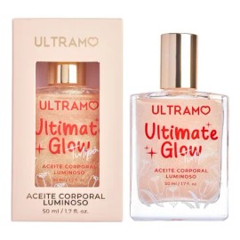 Iluminador Líquido Hidratante Ultramo Glow Oil Luminoso Dorado
