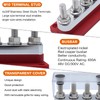 AMOMD 600A Bus Bar 4 Studs (3/8 inch) M10 High