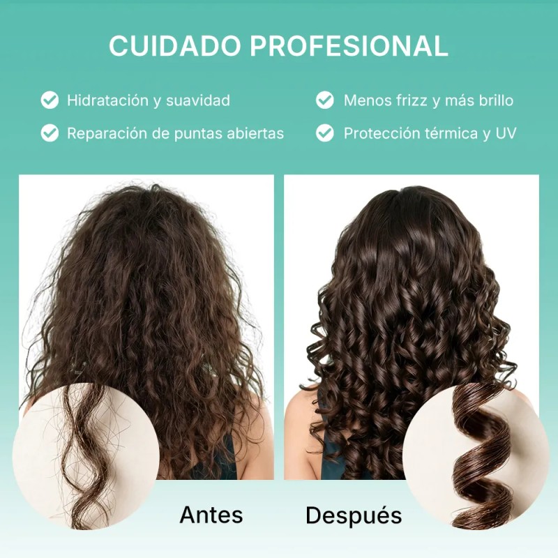 Aceite Para Rizos Pallamina Anti Frizz Y Brillo Originals