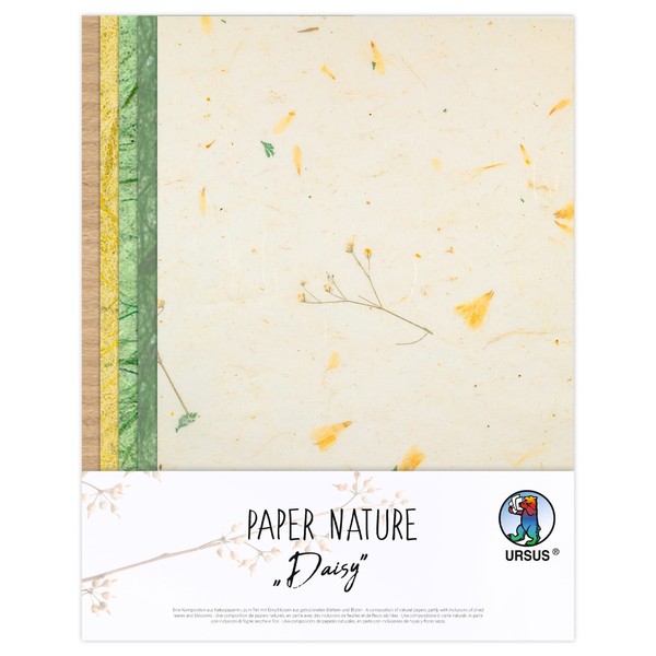 Ursus 61620002 Natural Paper Daisy 10 Sheets 23 x 33