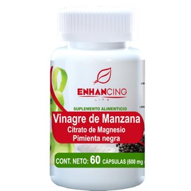 Vinagre de Manzana con Magnesio Cápsulas