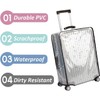 True Face Protective Luggage Cover Travel Business Clear PVC Covers