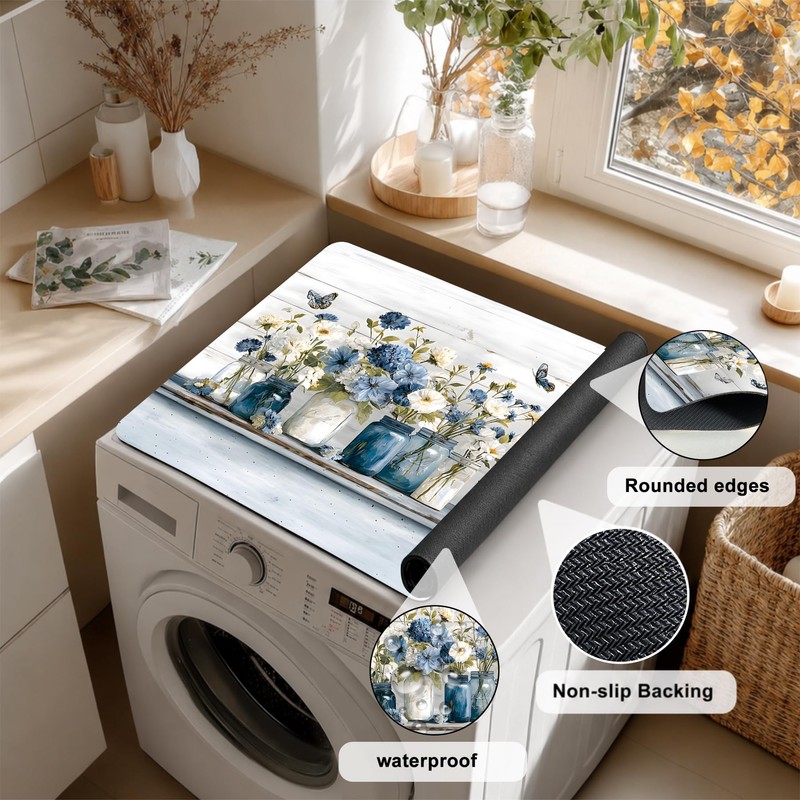 2 PCS Washer and Dryer Topper, Washer Dryer Countertop Protector